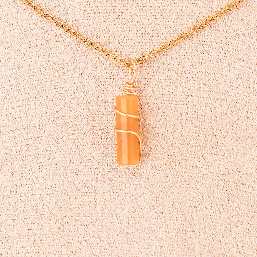 Pendant | Mini Jade Pillars "Plum Blossoms